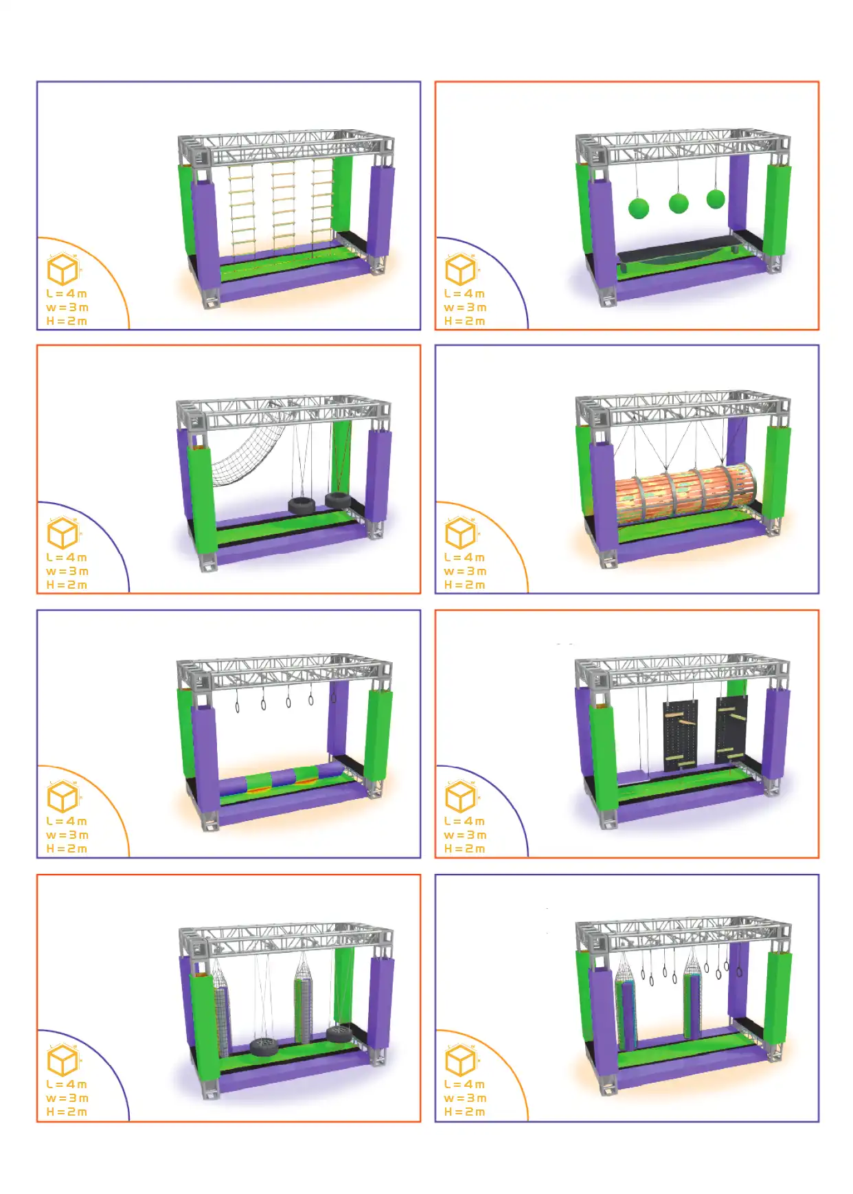 Warrior/ Ninja Courses