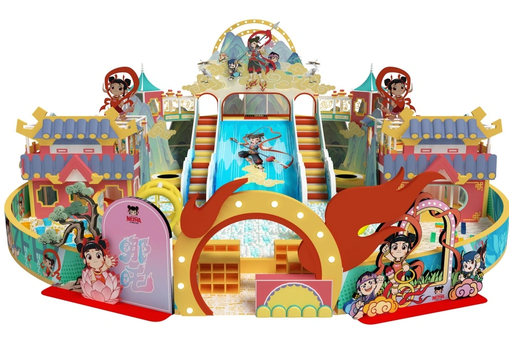 深圳宝安大仟里哪吒主题中庭 · 项目案例