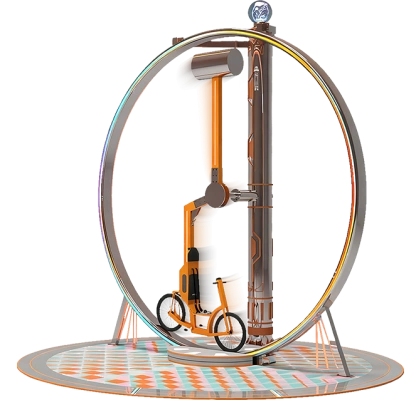 360 度自行车