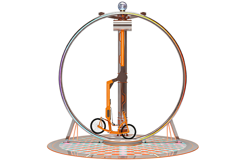 360 度自行车